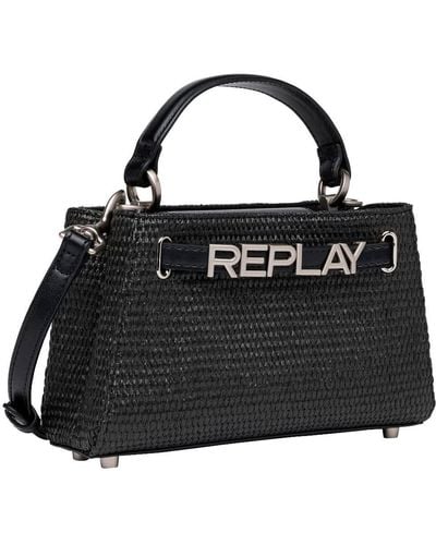 Replay Fw3379 Handbag - Black