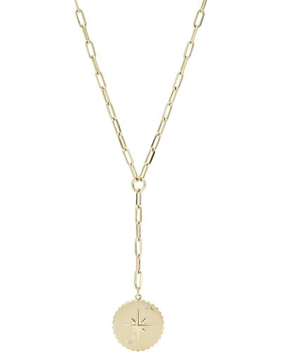 Fossil Gold-tone Necklace - Metallic