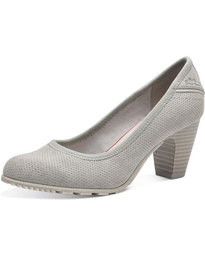 S.oliver Pumps mit Blockabsatz Bequem - Grau