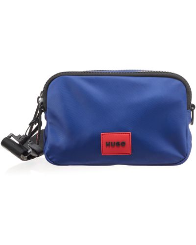 HUGO Small Pouch Crossbody Bag - Blue