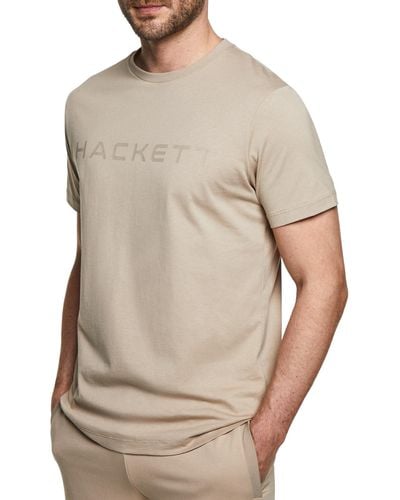Hackett Essential Tee T-shirt - Natural
