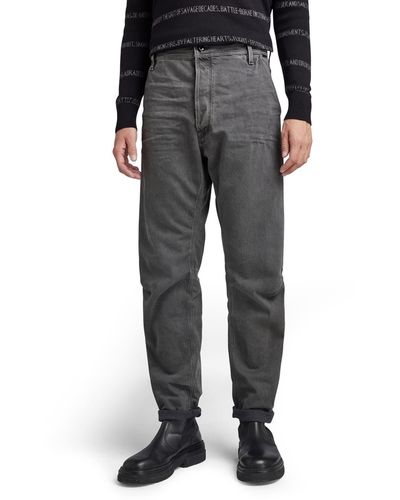G-Star RAW Grip 3d Relaxed Tapered Jeans - Grijs