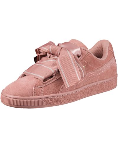 PUMA Suede Heart Satin II WN's Sneaker - Pink