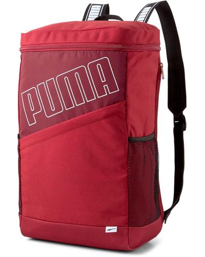 PUMA EvoEss Box Backpack Intense Red - Zinfandel - Rot