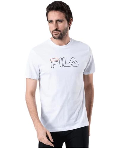 Fila Paul Tee Up T-Shirt - Bianco