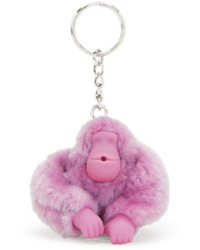 Kipling Female Monkeyclip S Small Monkey Keyhanger - Pink