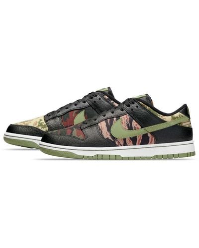 Nike Dunk Low Limited Camo Color Way DH0957-001 - Schwarz