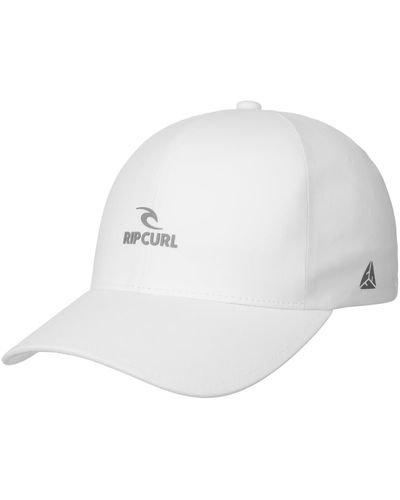 Rip Curl Vaporcool Uni Flexfit Cap Basecap Baseballcap Fullcap - Weiß