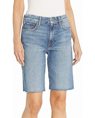 Joe's Jeans High Rise Bermuda Short In The Wanderer - Blue