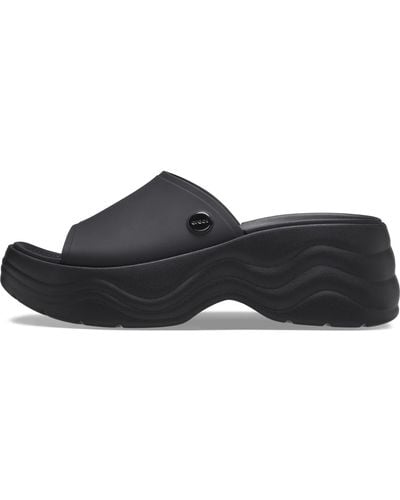 Crocs™ Skyline Slides Sandal - Black