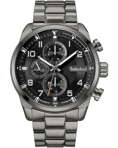 Timberland Reloj Analógico para Hombre de Cuarzo TDWGK2201104 - Gris