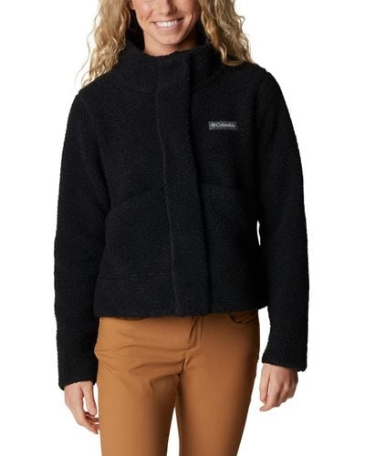 Columbia Panorama Snap Fleece Jacket - Black