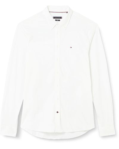 Tommy Hilfiger Cl Jersey Solid Sf Shirt - Blanco