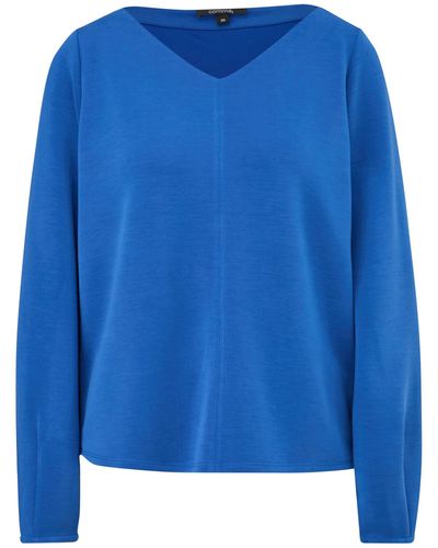 Comma, Sweatshirt - Blau