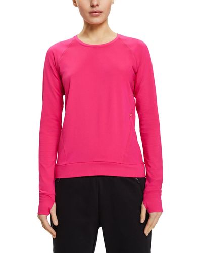 Esprit RCS Edry-ga Larga Camisa de Yoga - Rosa