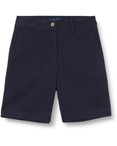 GANT Chino Dress Shorts - Blue