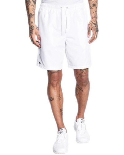 Lacoste Sport Sport Short Relaxed Fit - Blanc
