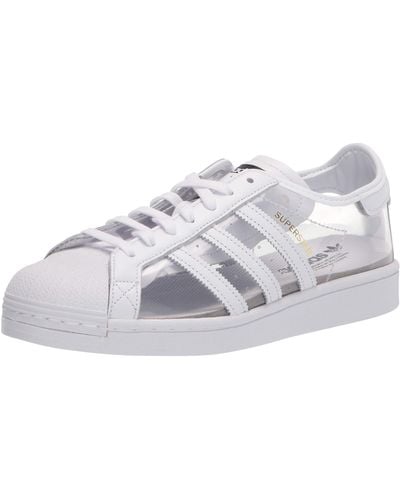 Adidas Superstar Shoes - Black/White - 11