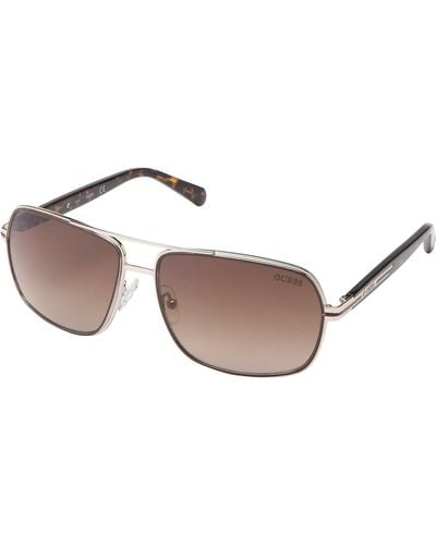 Guess GF5035 Shiny Gold/Brown Gradient Lens One Size - Mehrfarbig