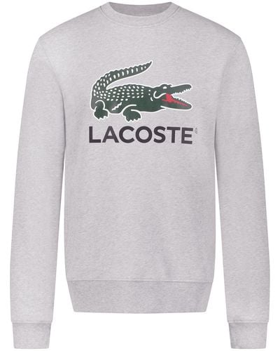 Lacoste Sh1281 Sweatshirt - Grey
