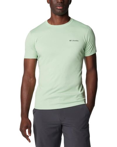 Columbia Zero Rules Short Sleeve T-shirt - Green