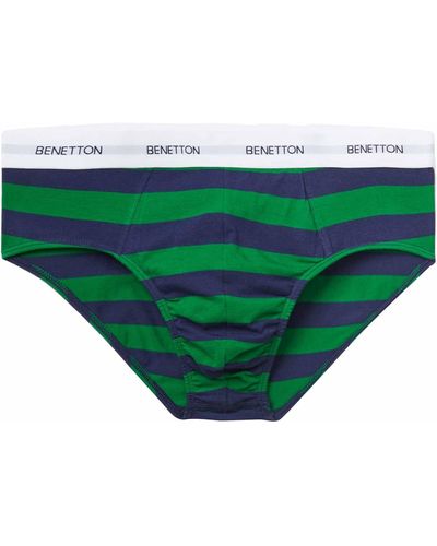 Benetton Slip 3ttu2s00a - Verde