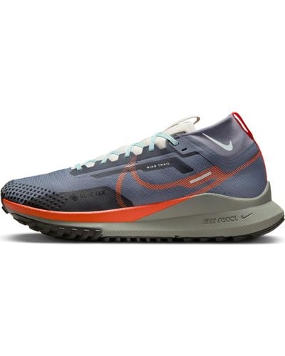 Nike React Pegasus Trail 4 Gtx Running Shoes - Blue