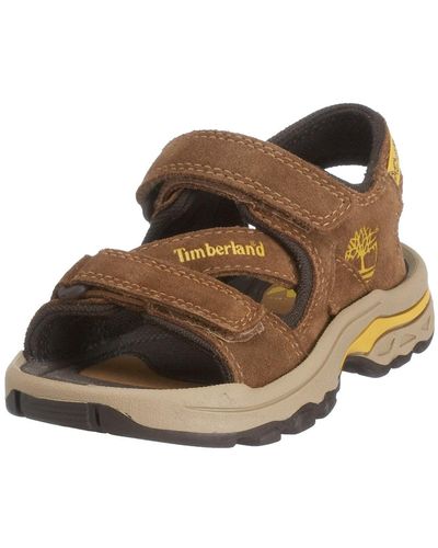 Timberland Zapatos de Cuero para niño - Marrón
