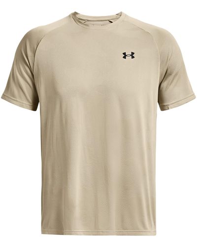Under Armour Tech 2.0 5c Short Sleeve T-shirt - Natural