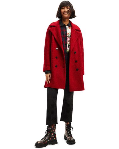 Cappotti lunghi e invernali Desigual da donna | Sconto online fino al 55% |  Lyst
