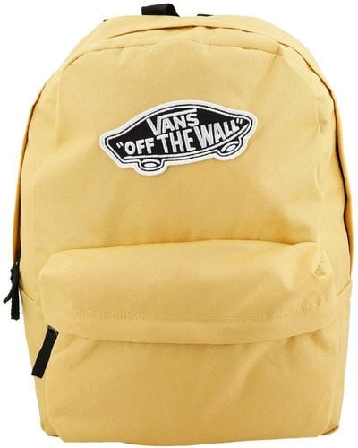 Vans Realm Backpack Yellow - Metallic