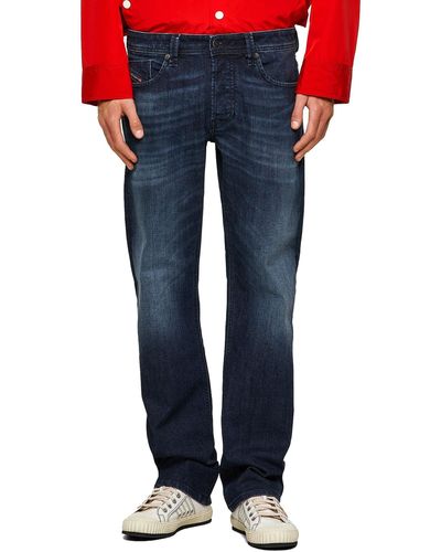 DIESEL Larkee 0095W Jeans Hose Regular Tapered - Blau