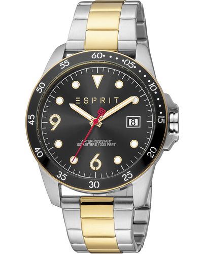 Esprit Casual Watch Es1g366m0045 - Grey
