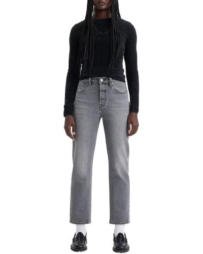 Levi's 501® Crop Jeans,Hit The Road Bb,24W / 30L - Grau