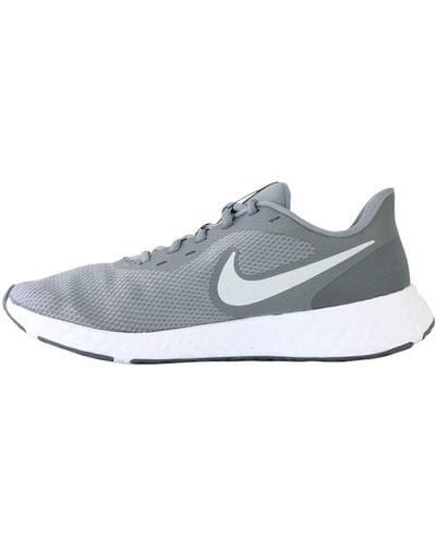 Nike Revolution 5 Sneaker,Mehrfarbig Cool Grey Pure Platinum Dark Grey,40 EU - Blau