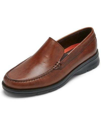 Rockport Mens Palmer Venetian Loafer Sneakers - Size 6.5 W - Brown