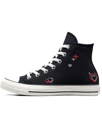 Converse Chuck Taylor All Star Y2k Heart Sneaker Rossa Da Donna A09117c - Rood