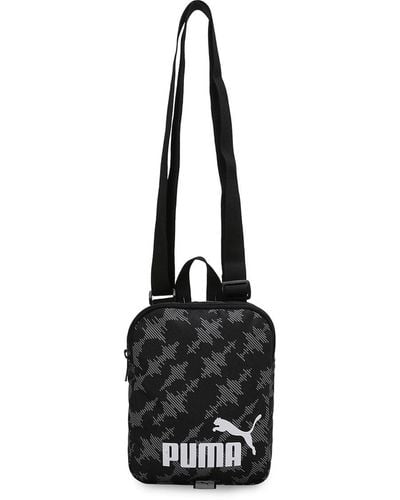 PUMA Phase Printed Portable Bag Adult Shoulder Bag - Black