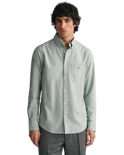 GANT REG Oxford Shirt - Grün