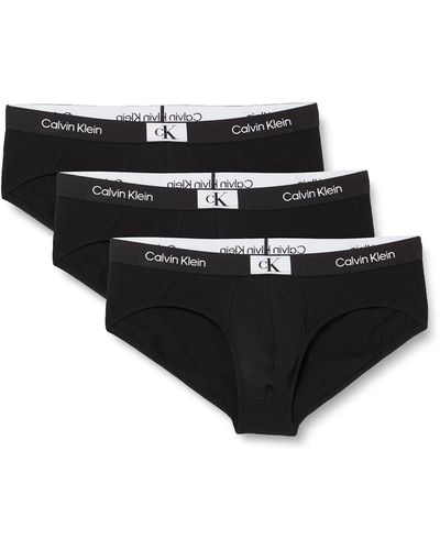 Calvin Klein 3-pack Slips - Ck96 - Zwart
