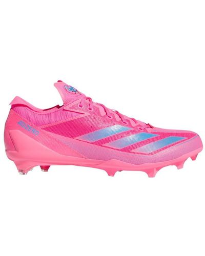 adidas Adizero Electric American Football Cleats - Pink