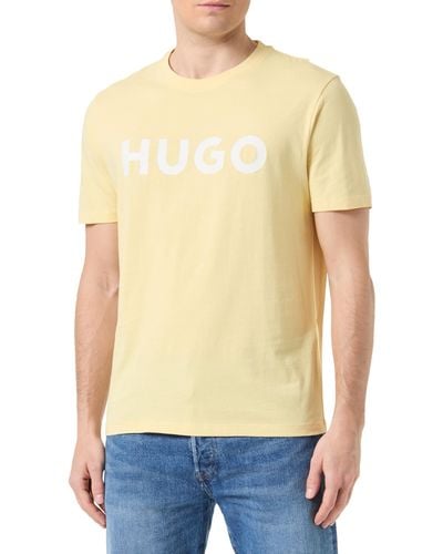 HUGO Dulivio T-shirt - Yellow