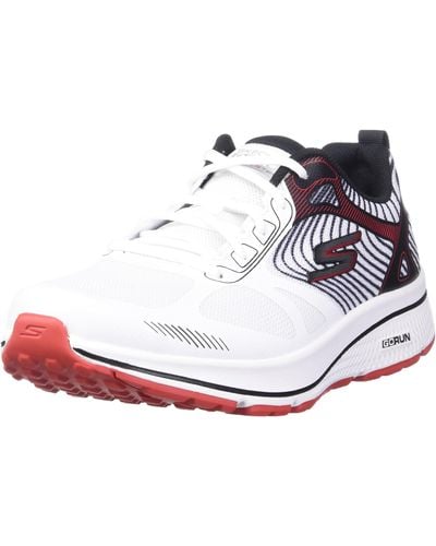 Skechers GOrun Consistent-Athletic Workout Running Walking Shoe Sneaker with Air Cooled Foam - Weiß