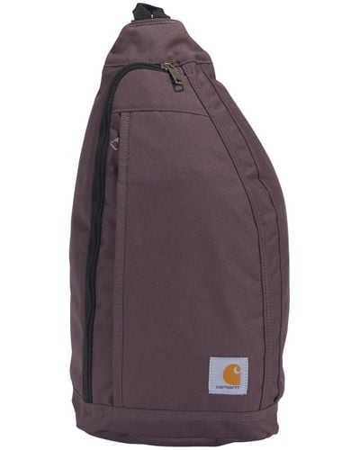Carhartt Bag, Sling Crossbody Backpack With Side Release Buckle & Tablet Sleeve, Wine, One Size - Purple