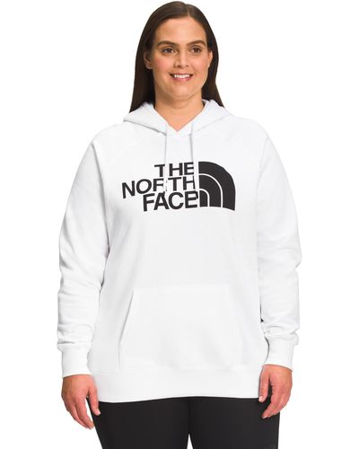 The North Face Half Dome Pullover Hoodie Sweatshirt - Weiß