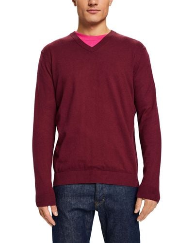 Esprit 103ee2i326 Pullover Jumper - Red