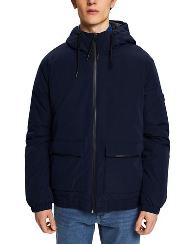 Esprit 093cc2g302 Jacket - Blue