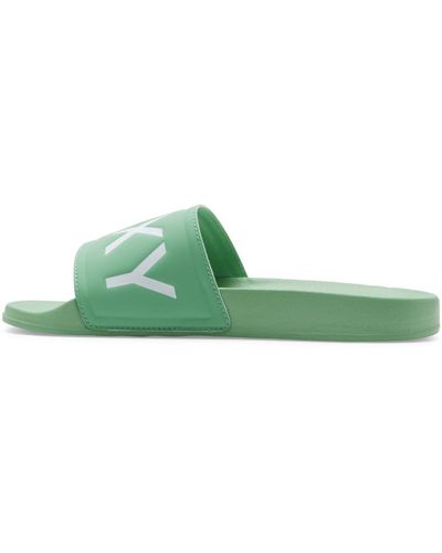 Roxy Slippy Sandale - Vert