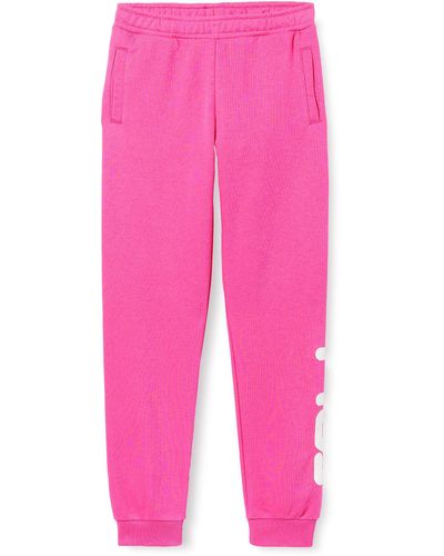 Pantaloni Rosa Fila da donna Lyst