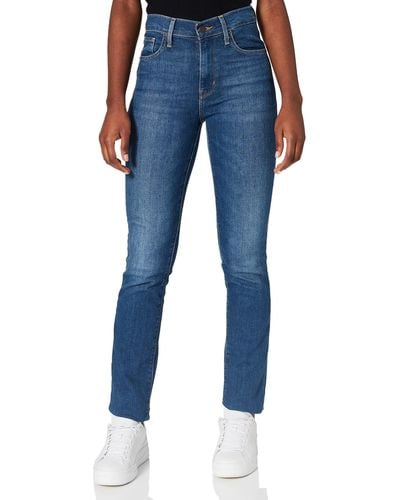Levi's 724TM High Rise Straight Jeans,Nonstop,30W / 30L - Blau
